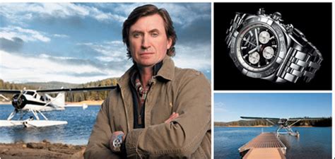 Wayne Gretzky joins the Breitling team 